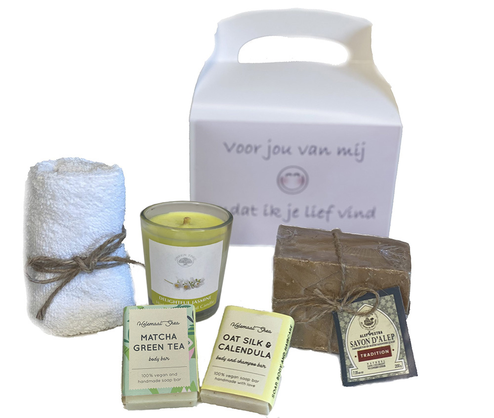 Cadeaupakket Omdat ik je lief vind